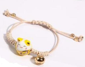 Handmade Cute Cat Lucky Bell Rope